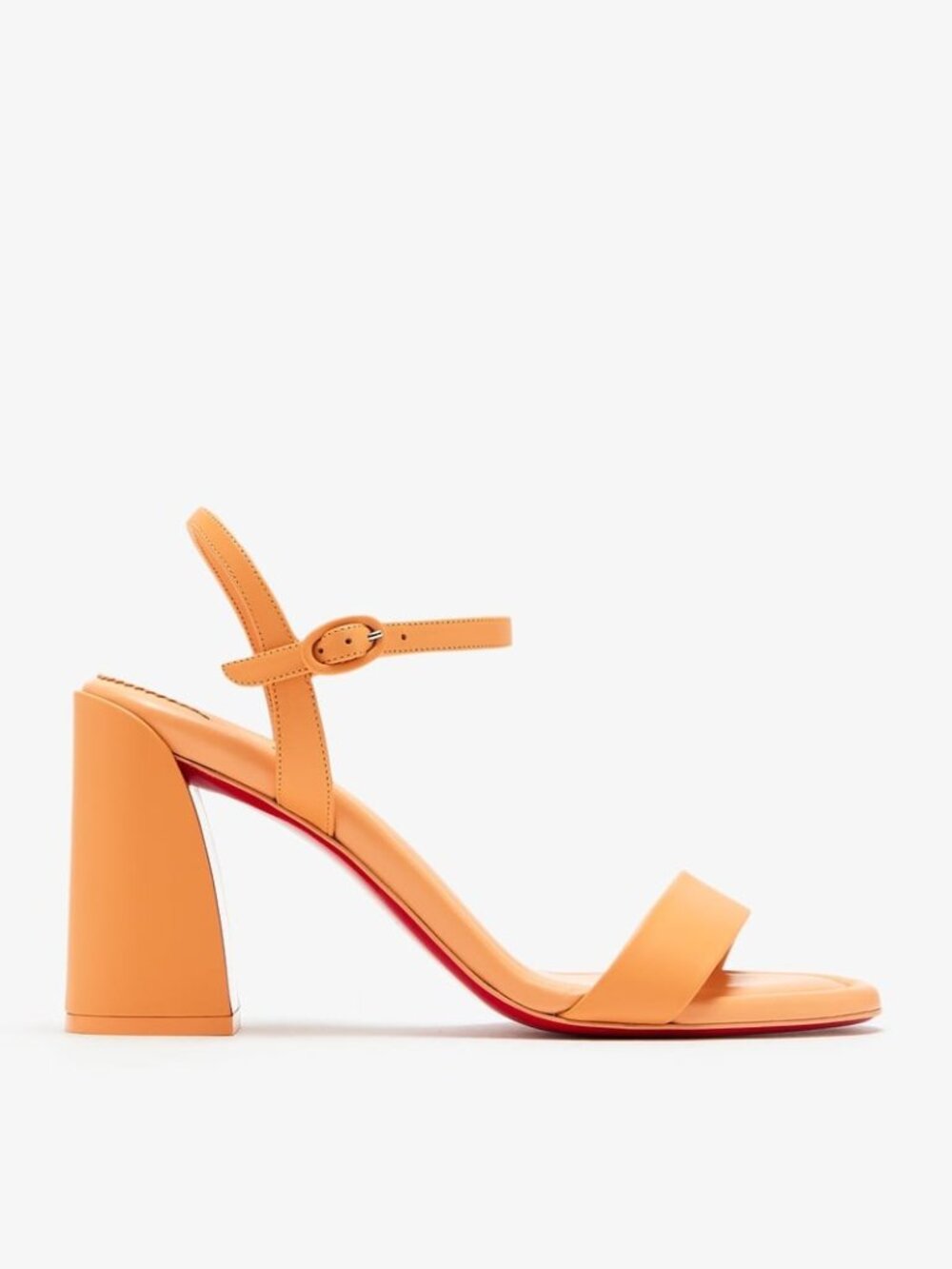 $945 Christian Louboutin Miss Jane 85 Leather Sandal Size 40.5